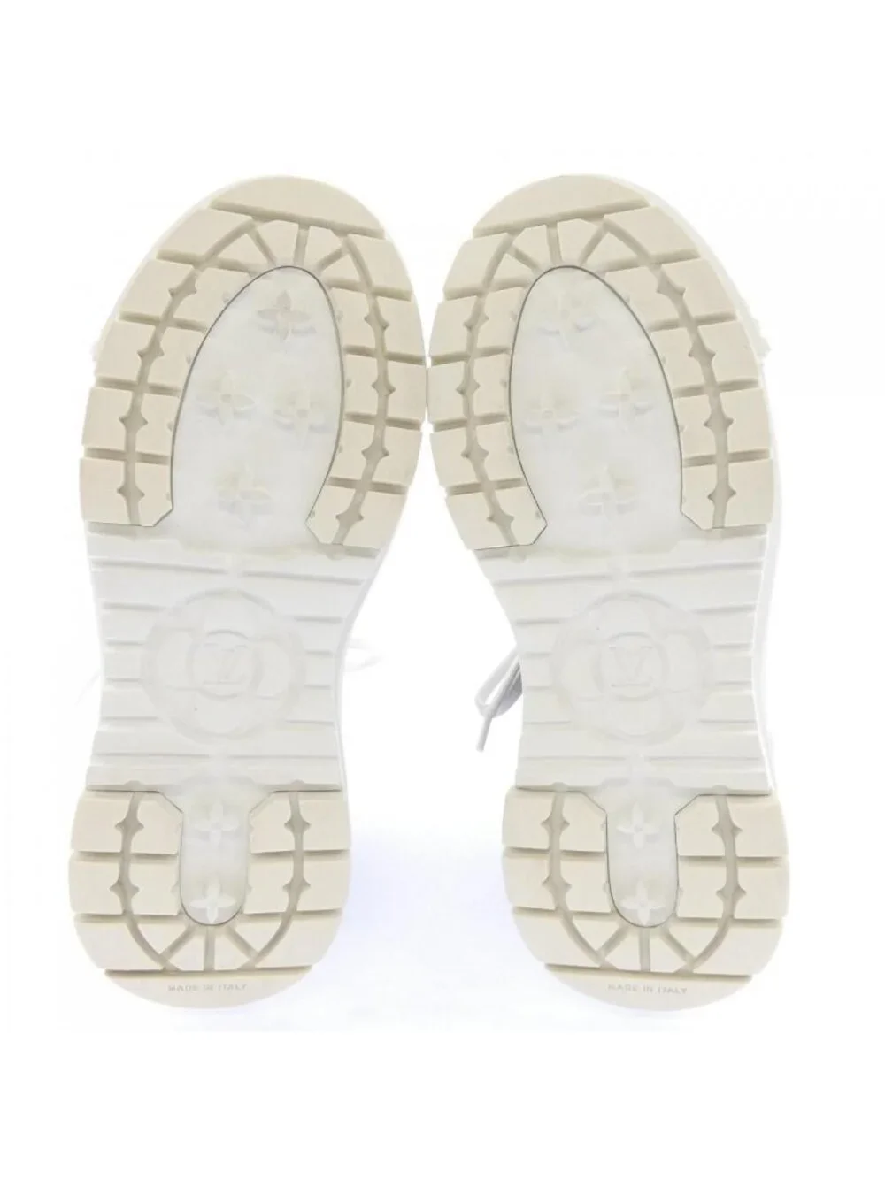 Louis Vuitton LV Circle Canvas Leather LV Squad Line Sneakers